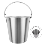 دلو ثلج من ستانلس ستيل