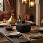 مقلاة طهي بغطاء زجاج