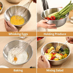 وعاء خلط مزود بعلامات قياس