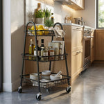 سلة تخزين بثلاثة أرفف