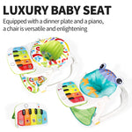 مقعد أطفال مع أنشطة البيانو