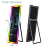 مرآة مع ضوء LED