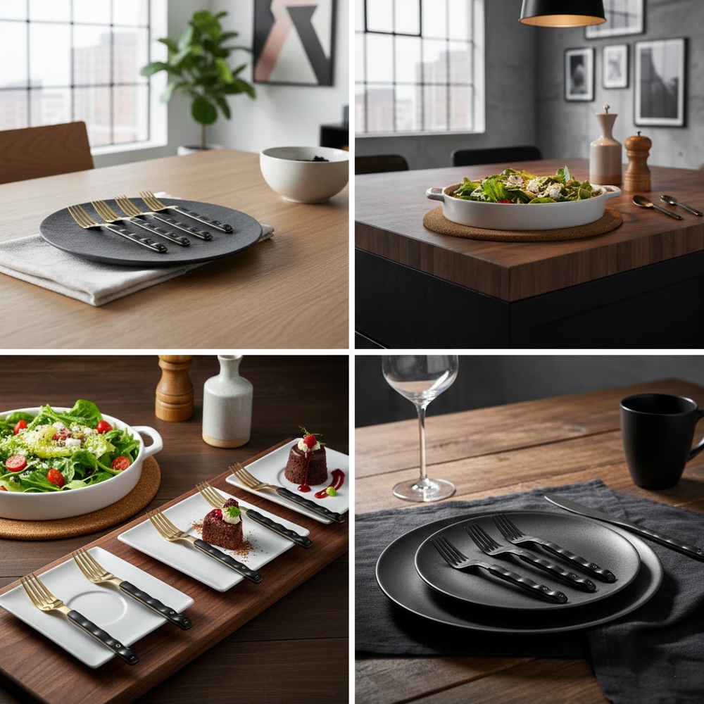 طقم شوك كيك 4 قطع