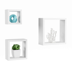 طقم أرفف حائط ديكور 3 قطع