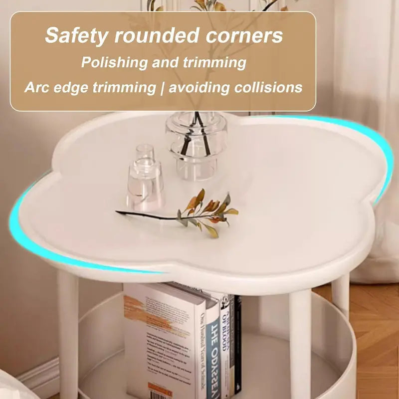 طاولة قهوة جانبية من البلاستيك