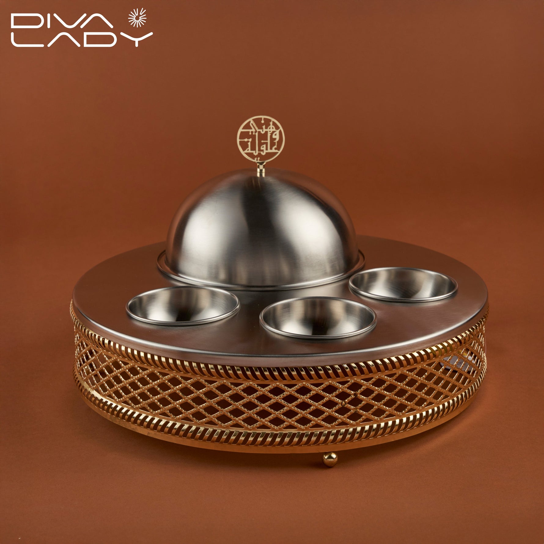 ماعون تقديم تمر و 3 بوادى