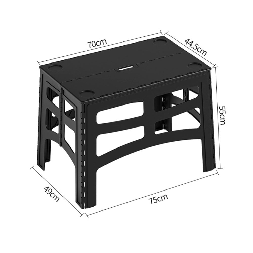 طاولة تخييم خارجية قابلة للطي