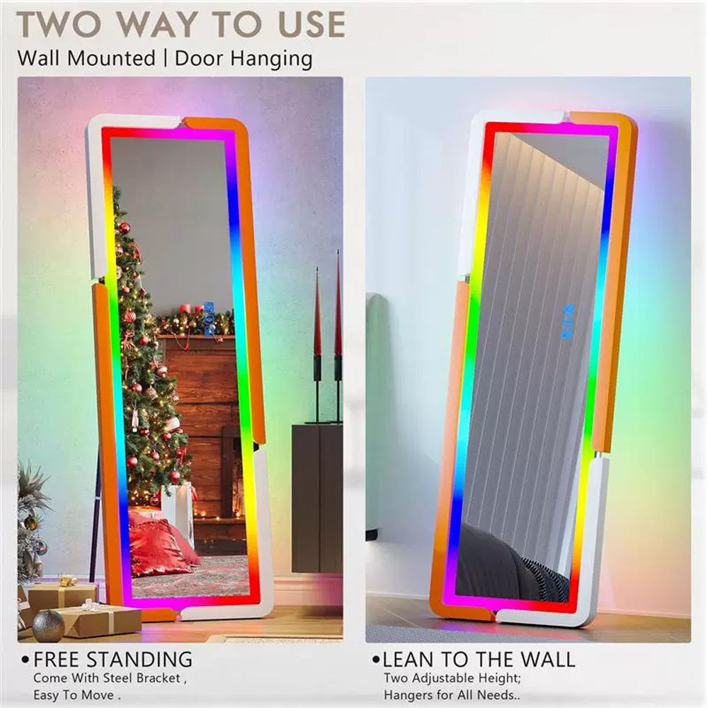 مرآة مع ضوء LED