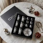 طقم استكانة وفنجان 18قطعة