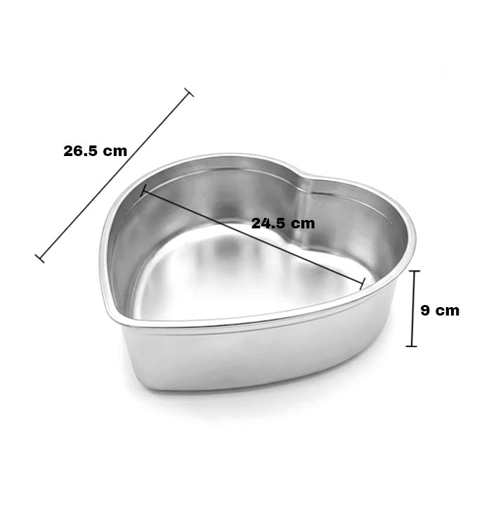 قالب كيك على شكل قلب