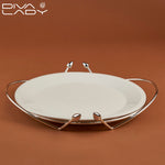 طبق تقديم بورسلان كبير