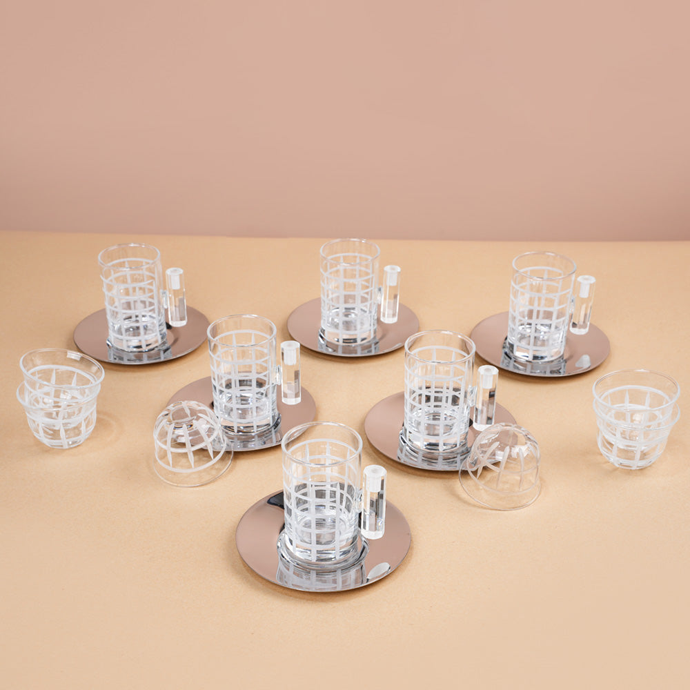 طقم استكانه وفناجين 18ق