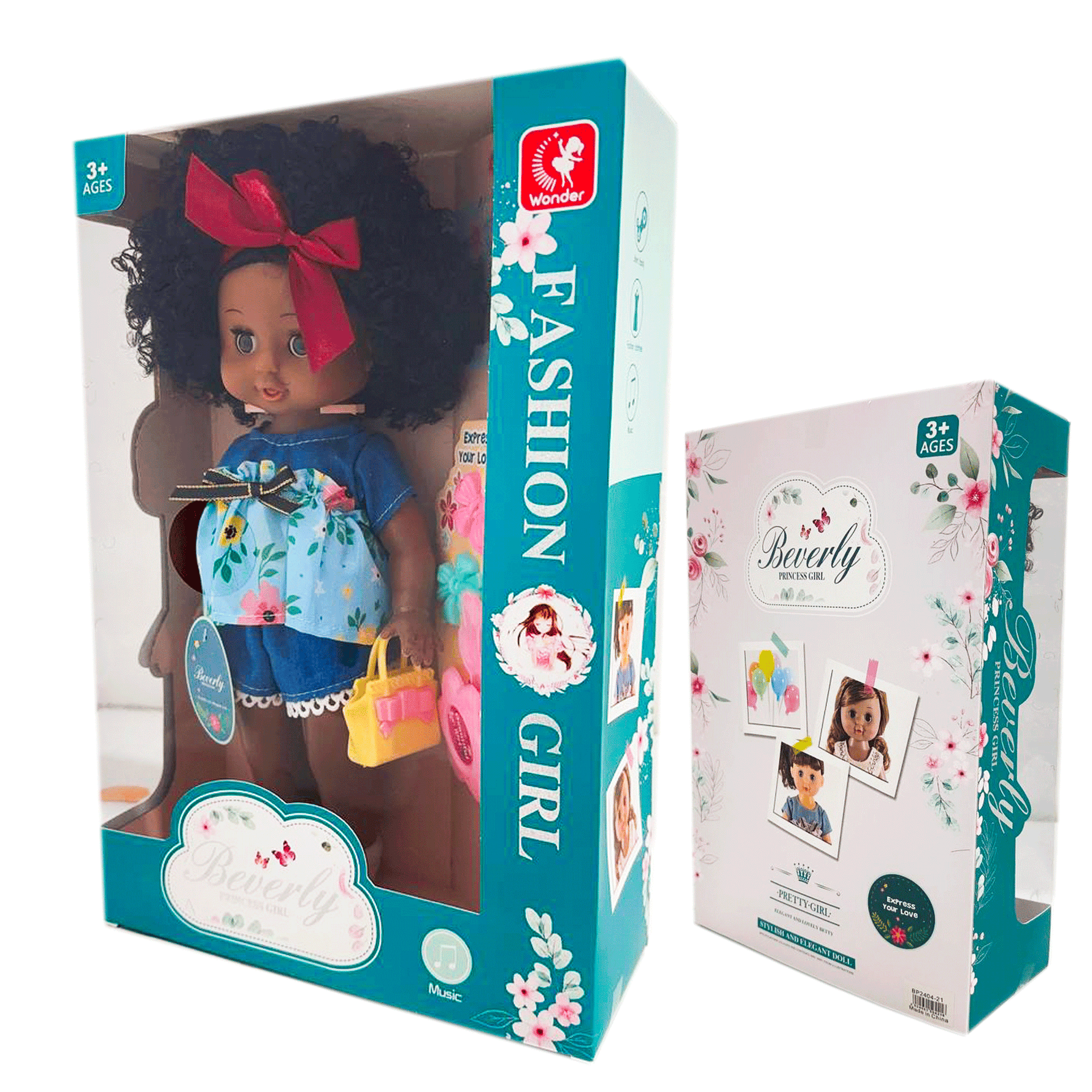 بيفرلي فتاة الموضة مع موسيقي