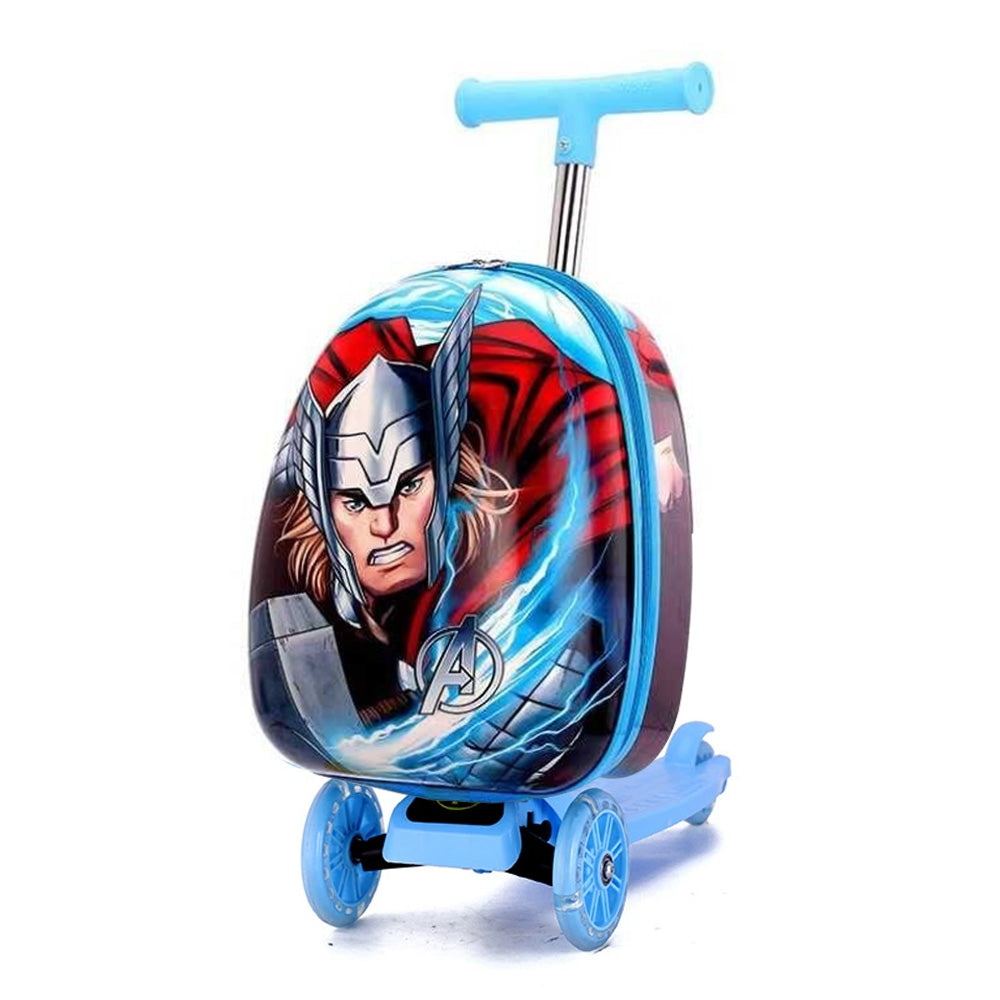 حقيبة سكوتر 2 في 1 برسومات كرتونية للأطفال