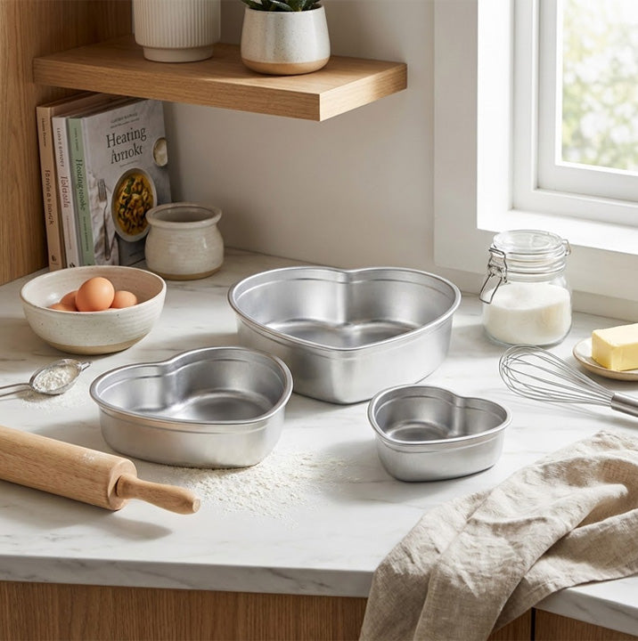 قالب كيك على شكل قلب