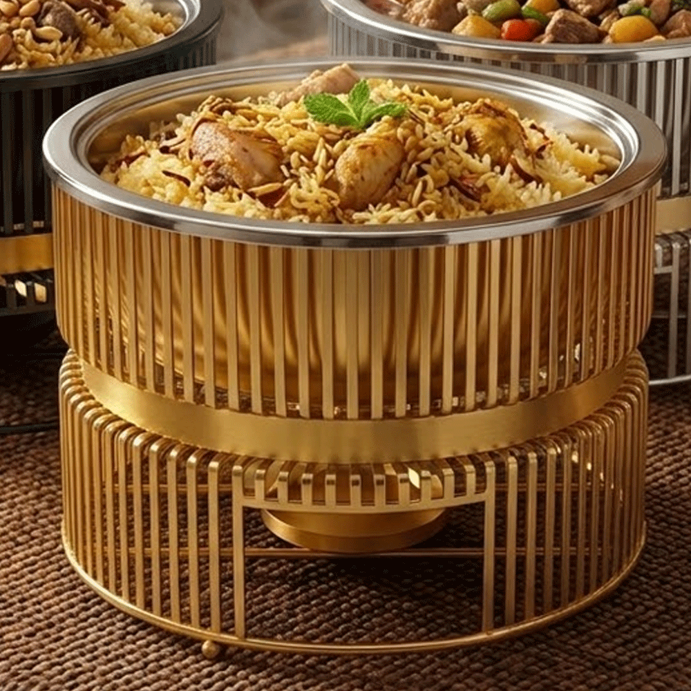 سخان طعام شبكي دائري