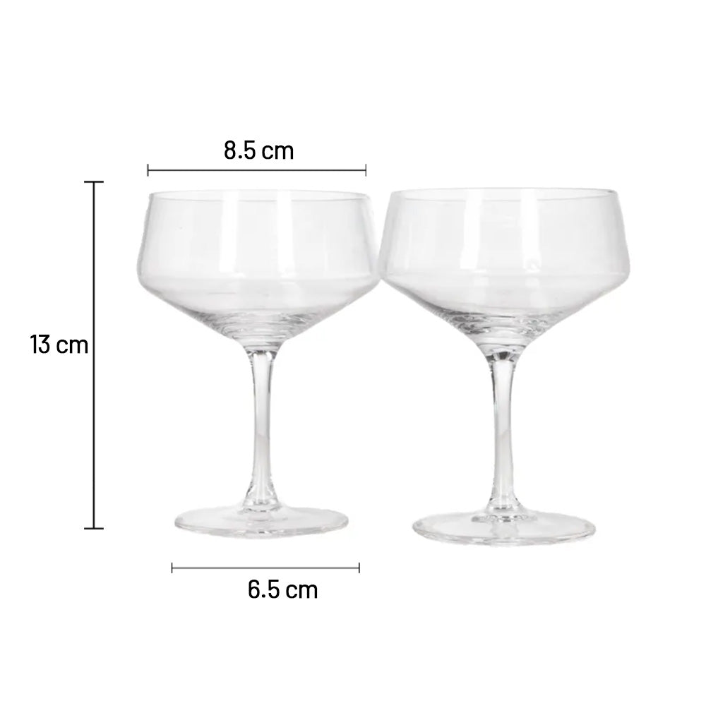 طقم أكواب قطعتين  ١٢.٥ سم