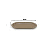 صينية تقديم مستطيلة- صغيرة