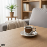 فنجان قهوة تصميم من وحي الهدوء