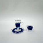 طقم استكانة وفنجان 18قطعة