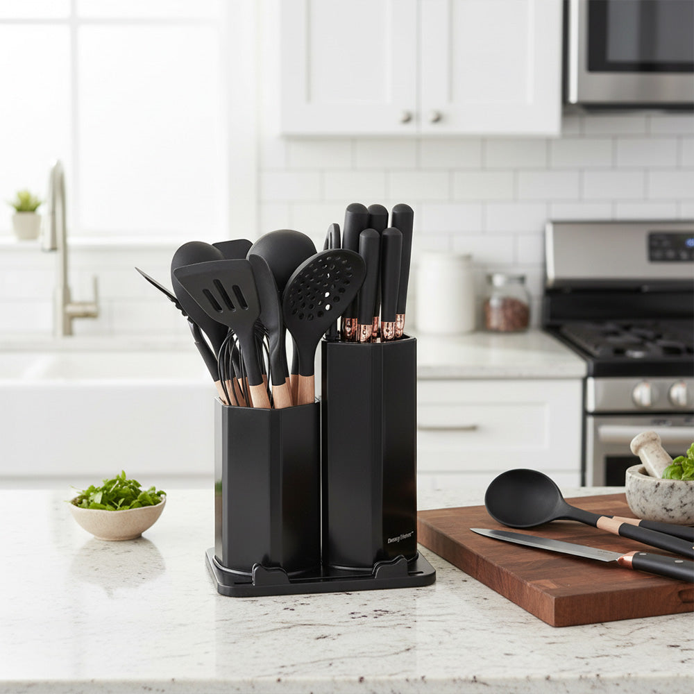 مجموعة أدوات وسكاكين  19 قطعة