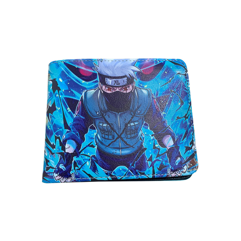 محفظة جلد PU بطبعة Kakashi X Susanoo