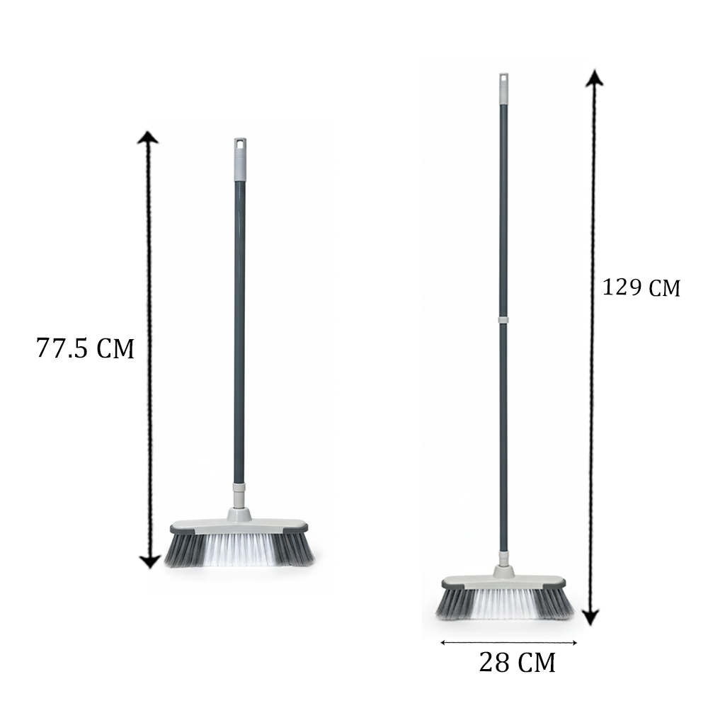 مكنسة أرضيات قابل للتمديد لتنظيف سهل وفعال