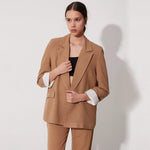 جاكيت نسائي بكفة كم