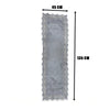 مفرش طاولة من الدانتيل الشبكي - 45 سم × 135 سم