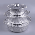 أواني طهي ألومنيوم بغطاء