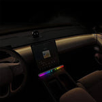 ضوء إيقاعي لاسلكي للتحكم بالصوت RGB،