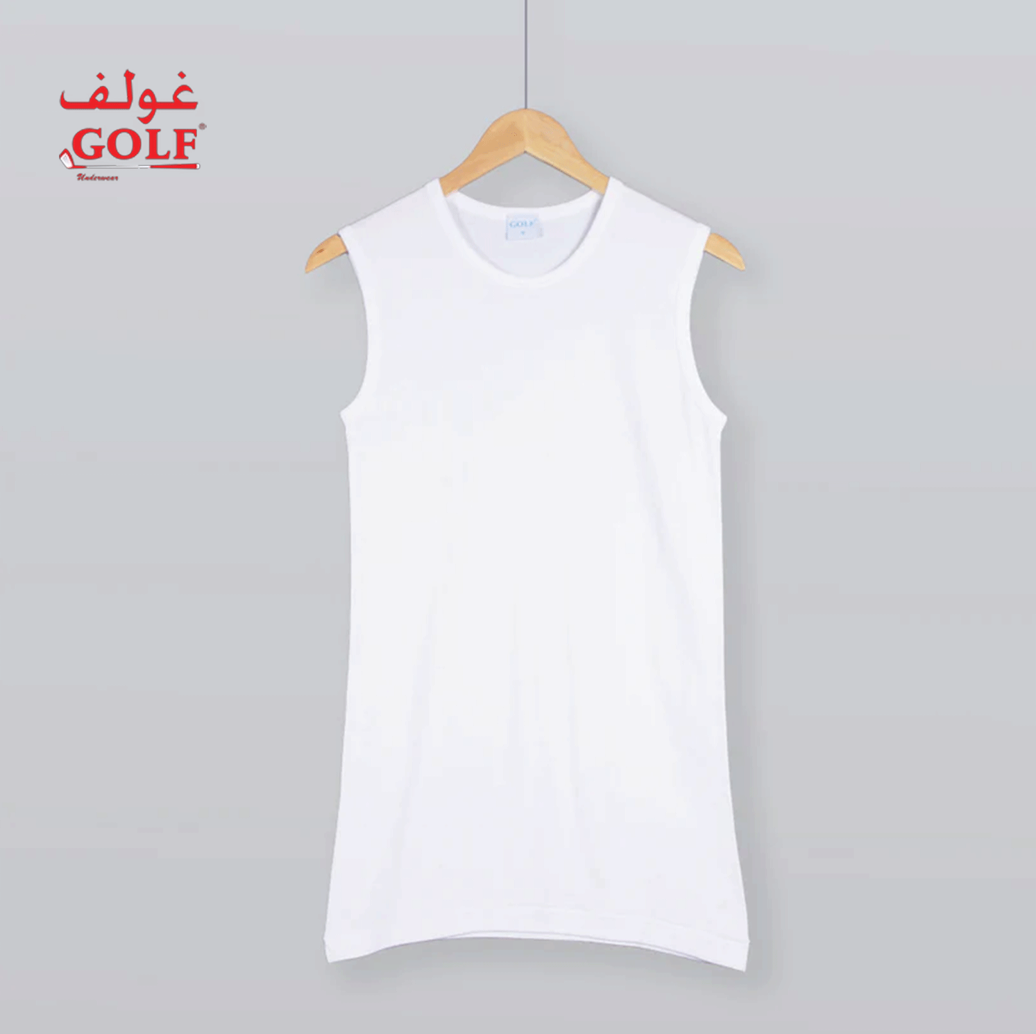 فانلة حفر برقبة دائرية / 1قطعة
