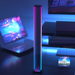 إضاءة RGB موسيقية مزدوجة
