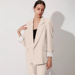 جاكيت نسائي بكفة كم