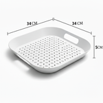 صينية تقديم بمقابض جانبية