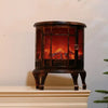 ديكور إضاءة مدفأة الحطب