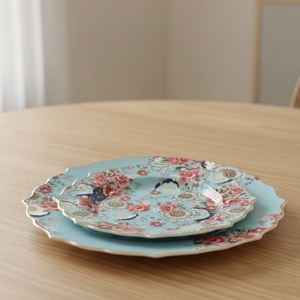 طقم أطباق مائدة فاخر 24 قطعة