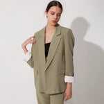 جاكيت نسائي بكفة كم