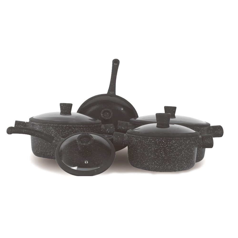 طقم طهي جرانيت فاخر١٠ قطع