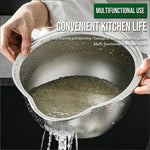 وعاء غسل وتصفية الأرز