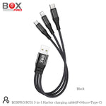 كابل شحن هاربور 3 في 1