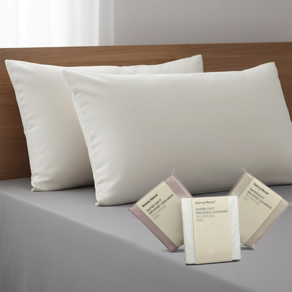 طقم أغطية وسائد فائقة النعومة من داني هوم™ (قطعتان)