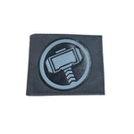 محفظة جلدية PU مطبوعة بشعار Thor 22