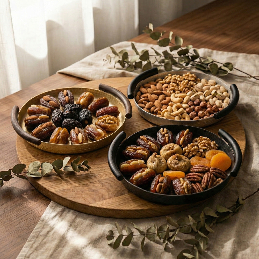 صينية تقديم دائرية صغير