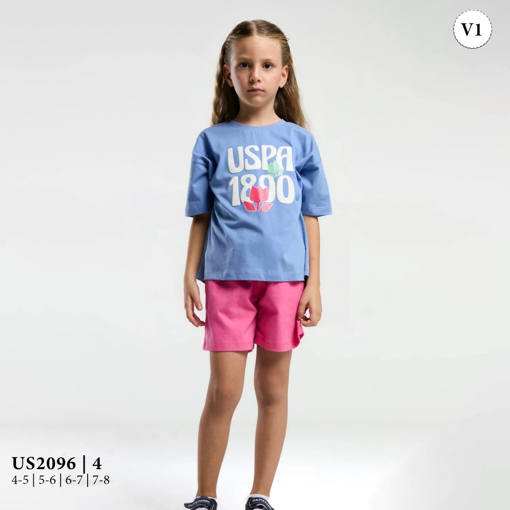 طقم بناتى الوان متباينة