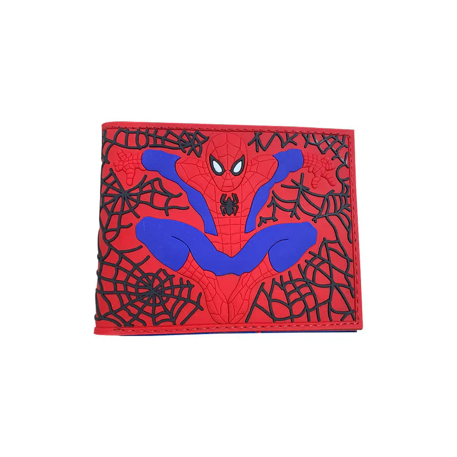 محفظة جلد مطبوعة موديل سبايدرمان