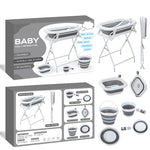 مجموعة حمام الأطفال القابلة للطي