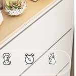 خزانة أحذية جدارية من المعدن