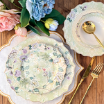 طقم أطباق مائدة فاخر 24 قطعة