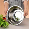 طقم مصفاة ووعاء ستانلس